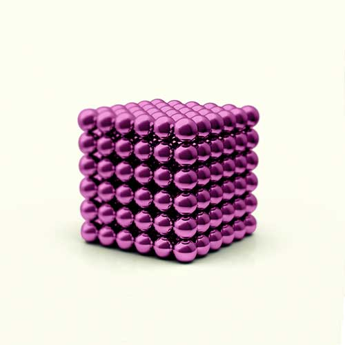 Tera® - Cubo Mágico de 216 Bolas Magnéticas Puzzle de Bolas 5 mm de  Neodimio - Color