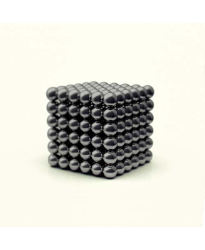 TetraMag - Black - Cube de 216 sphères magnétiques