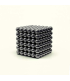 TetraMag - Black - Cube of 216 magnetic spheres