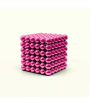 TetraMag - Pink - Cube of 216 magnetic spheres