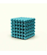 TetraMag - Sky Blue - Cube of 216 magnetic spheres